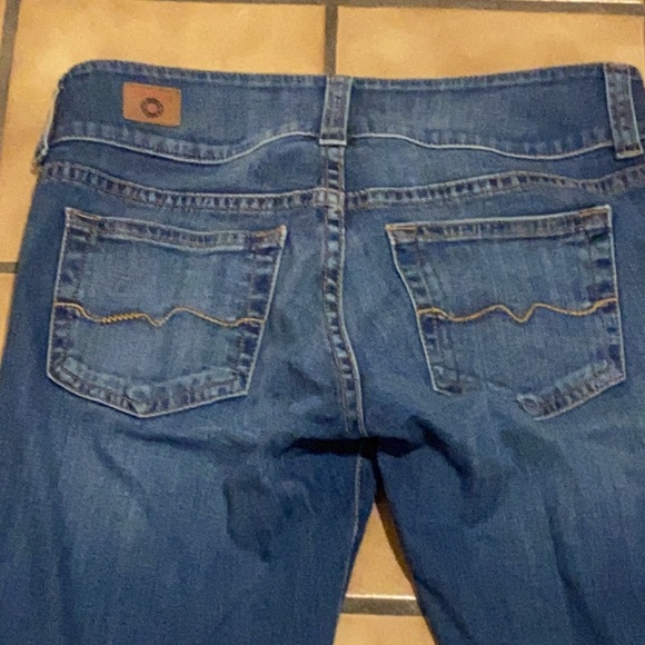 Genuine Red Engine Vintage Original Denim Lotus Waist 27 - Picture 3 of 10